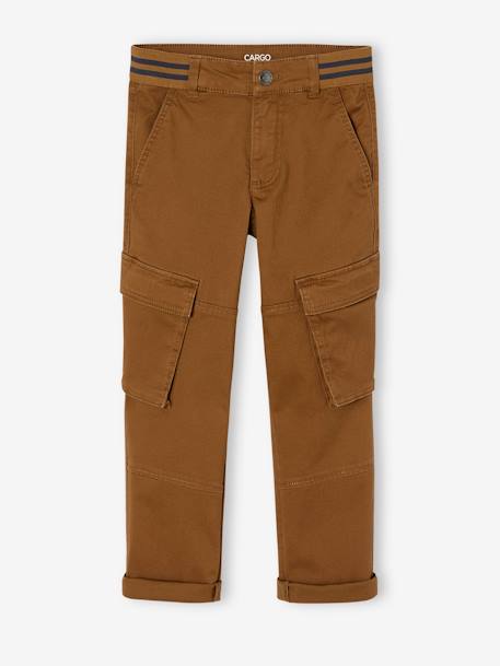 Garçon-Pantalon cargo droit MorphologiK garçon tour de hanches MEDIUM