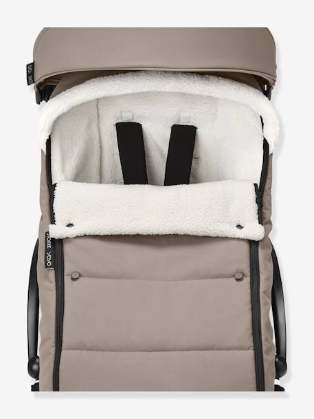 Chancelière sherpa POUSSETTE YOYO olive+taupe 13 - vertbaudet enfant 