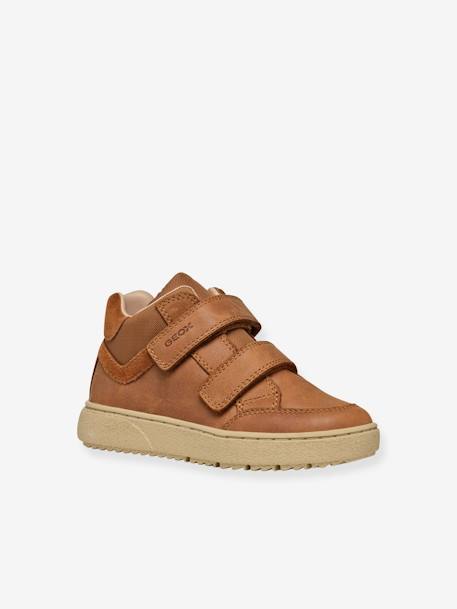 Baskets montantes scratchées enfant J Theleven Boy B ABX GEOX® camel 1 - vertbaudet enfant 