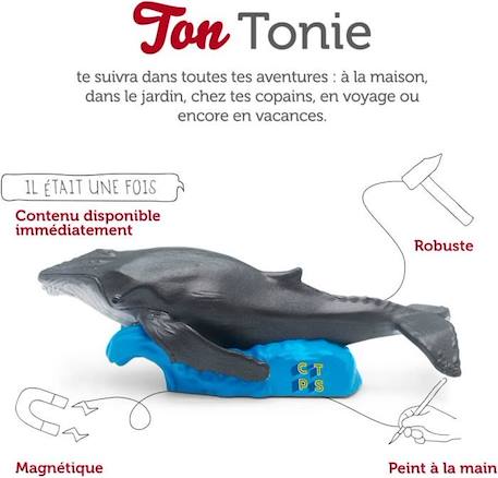 tonies - Figurine Tonie - C'est Toujours Pas Sorcier - Plongée dans les océans - Figurine Audio pour Toniebox GRIS 2 - vertbaudet enfant 