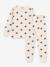 Pyjama en coton motif coeur PETIT BATEAU beige 1 - vertbaudet enfant 