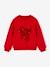 Sweat de Noël noeud en sequins fille rouge 3 - vertbaudet enfant 