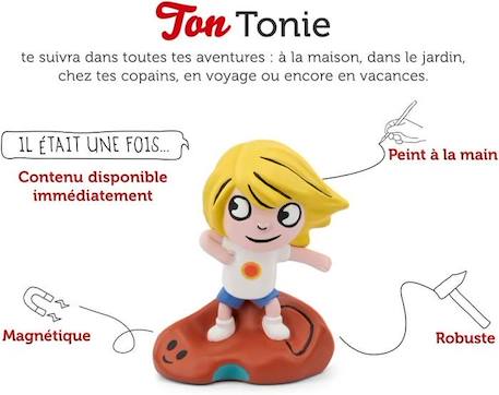 tonies - Figurine Tonie - Le Petit Malabar - Figurine Audio pour Toniebox BLANC 2 - vertbaudet enfant 