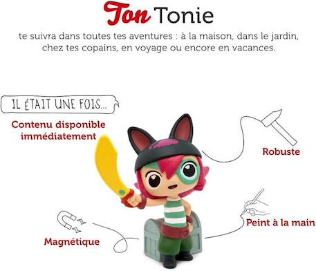 tonies - Figurine Tonie - Pirata et Capitano - Figurine Audio pour Toniebox VERT 2 - vertbaudet enfant 