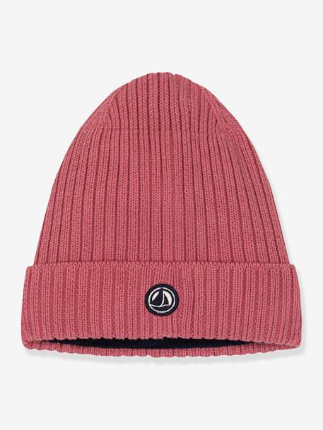 Bonnet doublé polaire PETIT BATEAU rose 1 - vertbaudet enfant 