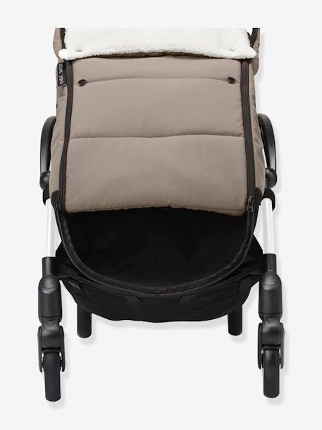 Chancelière sherpa POUSSETTE YOYO olive+taupe 11 - vertbaudet enfant 