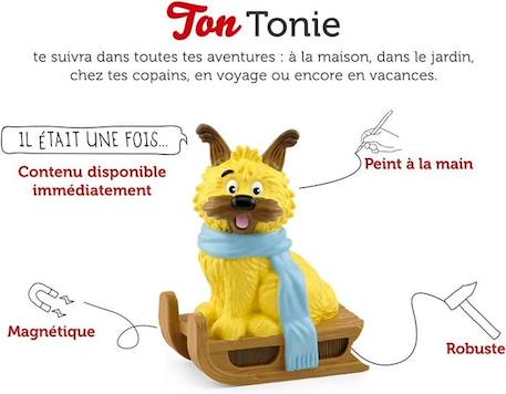 tonies - Figurine Tonie - Le journal de Gurty - Parée pour l'hiver - Figurine Audio pour Toniebox JAUNE 2 - vertbaudet enfant 