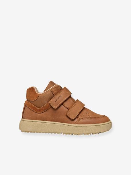 Baskets montantes scratchées enfant J Theleven Boy B ABX GEOX® camel 4 - vertbaudet enfant 