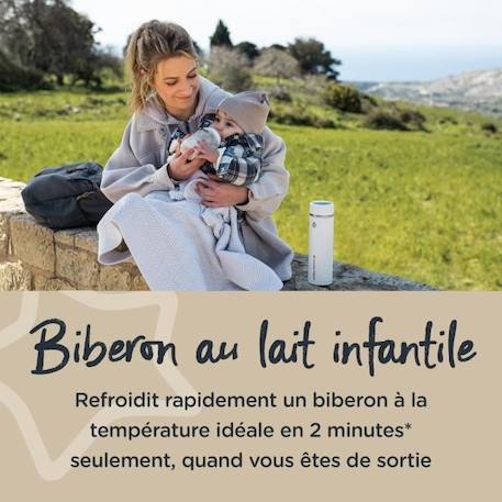 TOMMEE TIPPEE Goprep, kit de préparation de biberons en 2 minutes, thermos refroidisseur, écran LED NOIR 5 - vertbaudet enfant 