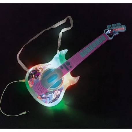 Guitare Électronique Lumineuse avec lunettes équipées d'un micro Reine des Neiges BLEU 2 - vertbaudet enfant 