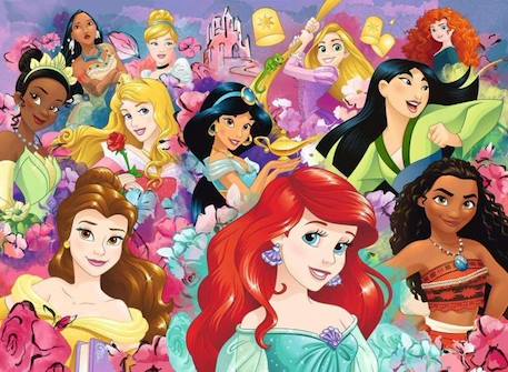 Puzzle Disney Princesses 150 pièces XXL Ravensburger - Les rêves deviennent réalité - Enfant 7 ans et plus ROSE 3 - vertbaudet enfant 