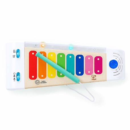 Hape - Jouet d’éveil musical en bois tactile et électronique Baby Einstein - Xylophone magic touch BLANC 4 - vertbaudet enfant 