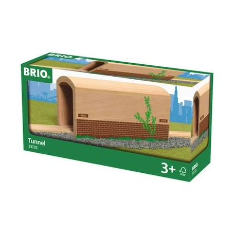 Tunnel pour circuit de train en bois BRIO World - Mixte dès 3 ans MARRON 4 - vertbaudet enfant 