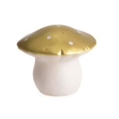 Linge de maison et décoration-Lampe à poser / Veilleuse LED Champignon Doré Egmont Toys - H20cm / Ø 26cm