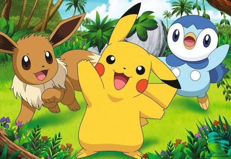 Puzzle 2x24p Pikachu et ses amis - Ravensburger - Dessins animés et BD - Mixte BLANC 3 - vertbaudet enfant 