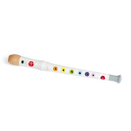 Flûte en bois - JANOD - Confetti blanche - Enfant - A partir de 3 ans BLANC 2 - vertbaudet enfant 