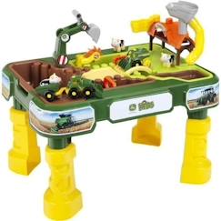 Table multi jeux sable et eau John Deere - KLEIN - 3948 - Mixte - Enfant - Jaune - A partir de 3 ans  - vertbaudet enfant