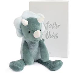 Doudou - HISTOIRE D'OURS - Sweety Chou Dino Bleu - Pour Bébé dès la naissance - Doux et facile à manipuler  - vertbaudet enfant