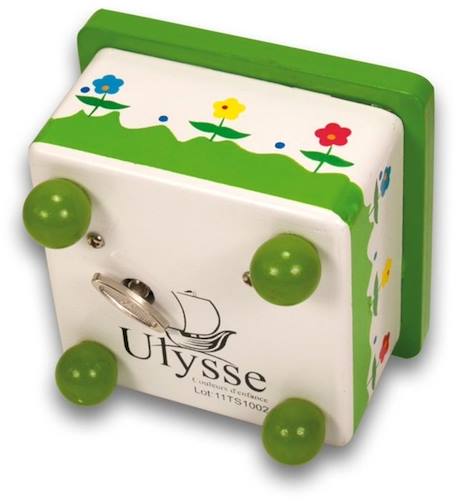 Boîte à musique - NEW CLASSIC TOYS - Vaches - Vert - Pour enfants à partir de 3 ans VERT 3 - vertbaudet enfant 