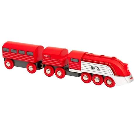 Brio World Train Aérodynamique - Accessoire Circuit de train en bois - Ravensburger - Mixte dès 3 ans - 33557 ORANGE 2 - vertbaudet enfant 