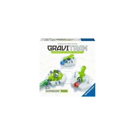 Jeu de construction magnétique Ravensburger Gravitrax Extension Push BLANC 1 - vertbaudet enfant 