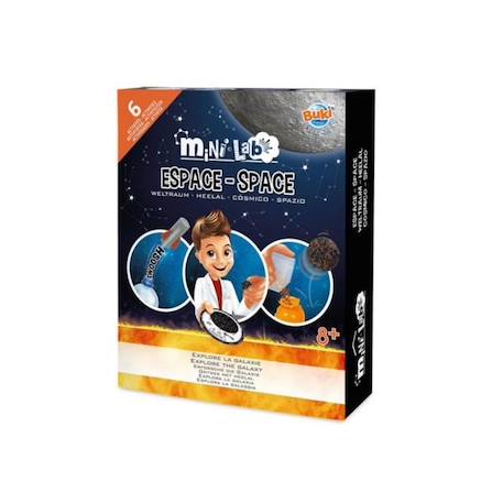 Mini Lab Espace - BUKI FRANCE - Activités sur les couleurs - Âge 8+ BLEU 1 - vertbaudet enfant 