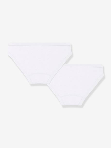 Lot 2 culottes PETIT BATEAU blanc 2 - vertbaudet enfant 