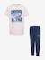 Ensemble T-shirt et pantalon jogging garçon CONVERSE marine 1 - vertbaudet enfant 