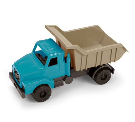 Camion benne en plastique recyclé Dantoy - Petit modèle - Mixte - 24 mois et plus - Garantie 2 ans BLANC 2 - vertbaudet enfant 