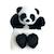 Marionnette peluche - HISTOIRE D'OURS - Panda - Blanc - Enfant - Fille BLANC 2 - vertbaudet enfant 