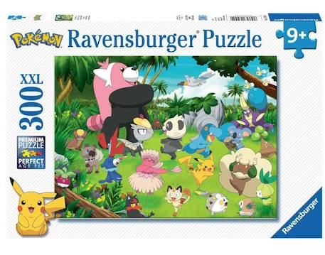 POKÉMON Puzzle 300 pièces XXL - Pokémon sauvages - Ravensburger - Puzzle Enfant 300 pièces - Dès 9 ans BLANC 2 - vertbaudet enfant 