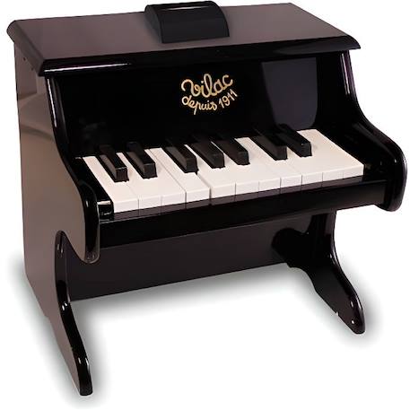 Piano en bois avec partitions NOIR 1 - vertbaudet enfant 