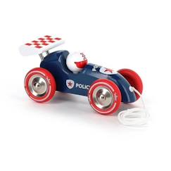 Jouet-Vilac - Voiture de course à traîner Police