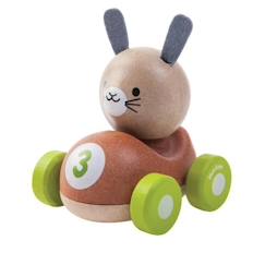 Jouet-PLAN TOYS Bunny le Lapin de Course