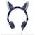 Casque audio enfant Kidyears Loup - Kidywolf - Limitation sonore à 85dB BLANC 1 - vertbaudet enfant 