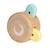 PLAN TOYS Hochet Cache cache pastel BEIGE 1 - vertbaudet enfant 