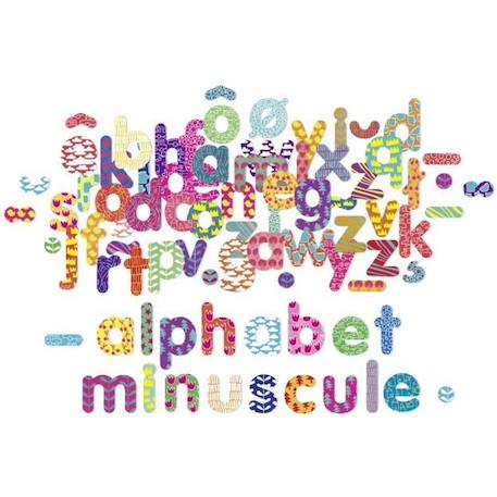 Vilac - Magnets Alphabet Minuscule BLEU 1 - vertbaudet enfant 