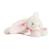 Doudou et Compagnie - Lapin Bonbon - Lapin Bonbon Rose 20cm BLANC 3 - vertbaudet enfant 