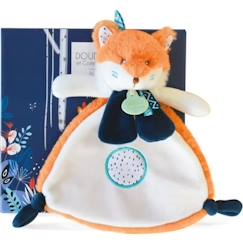 Jouet-Doudou Renard - DOUDOU ET COMPAGNIE - Tiwipi - 23 cm - Plat - Mixte