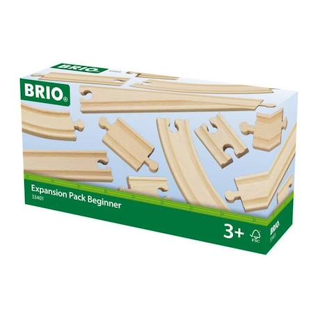 BRIO Coffret Evolution Débutants - 11 Rails-7312350334012-A partir de 3 ans BEIGE 1 - vertbaudet enfant 