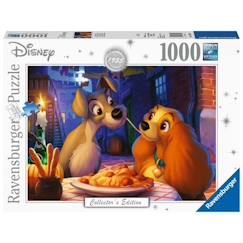 Jouet-Jeux éducatifs-Puzzles-Puzzle 1000 pièces La Belle et le Clochard - Ravensburger - Dessins animés et BD - Mixte