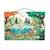 Puzzle Magnétique La Mare 70 Magnets En Carton - JANOD - Thème Paysage et nature - Enfant 5 ans - FSCTM VERT 1 - vertbaudet enfant 