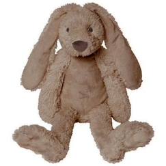 Peluche - Lapin Richie 30 cm : Marron  - vertbaudet enfant