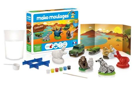 Mako Moulages - Savane 6 moules BLEU 3 - vertbaudet enfant 