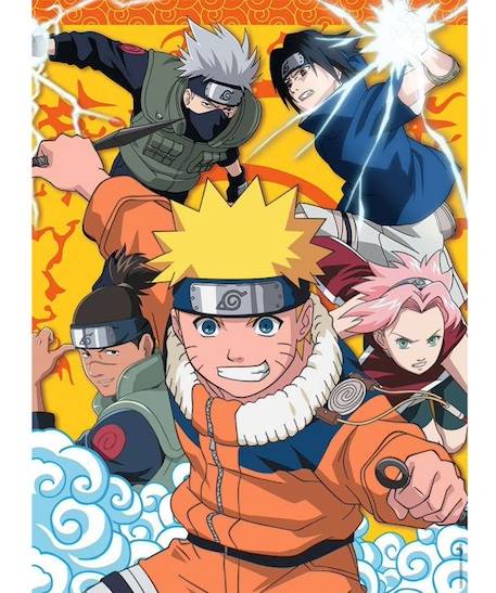 Nathan - Puzzle 250 pièces - Naruto à l'académie des ninjas JAUNE 3 - vertbaudet enfant 