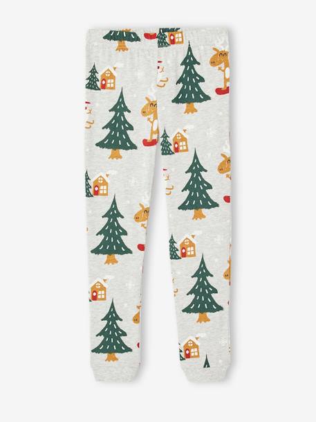 Coffret Noël pyjama + chaussettes garçon gris chiné 8 - vertbaudet enfant 