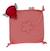 FRANCK & FISCHER Mimmi Carré Doudou Rose ROUGE 2 - vertbaudet enfant 