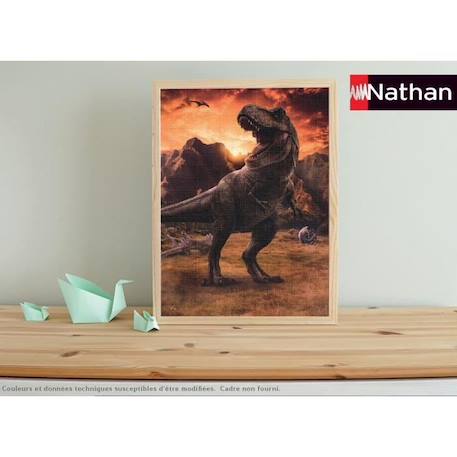 JURASSIC WORLD 3 - Puzzle 250 pièces - Le Tyrannosaurus rex - Nathan BLANC 6 - vertbaudet enfant 