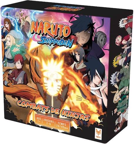 Jeu de société Naruto Shippuden - TOPI GAMES - 30 min - 2 joueurs ou plus - Rouge ROUGE 2 - vertbaudet enfant 