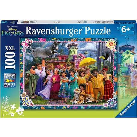 Ravensburger - Puzzle 100 pièces XXL - La famille Madrigal / Disney Encanto - Dès 6 ans - Puzzle de qualité supérieure-13342 BLANC 2 - vertbaudet enfant 